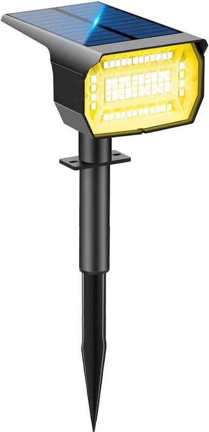 LOTMOS Solar LED Buitenverlichting voor Tuin en Terras - Warm Wit