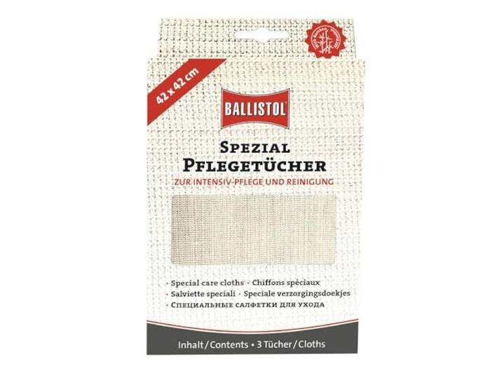 BALLISTOL Wapenverzorgingsdoekjes speciaal – verpakking van 3 stuks