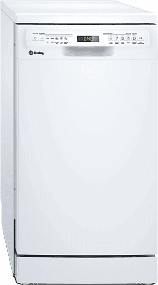 Lavavajillas - Balay 3VN5331BA, 10 servicios, 5 programas, 45 cm, Home connect, Blanco