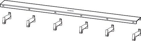 Hansgrohe RainDrain Go Abdeckung 120 cm Steel , 87023800 87023800