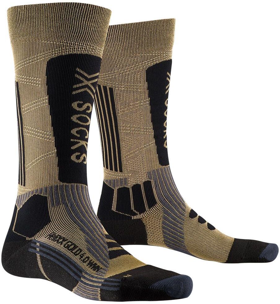 X Socks  - Helixx Gold 4.0 Women Gold Black - 39-40 - Chaussettes de ski