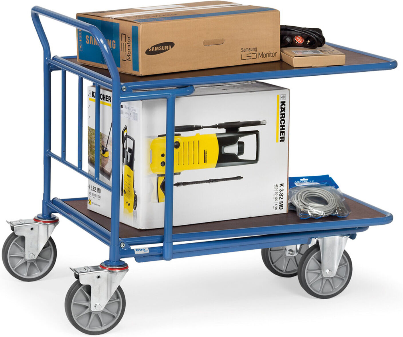 fetra C+C-Wagen 2971 - Tragkraft 500kg TPE-Reifen)