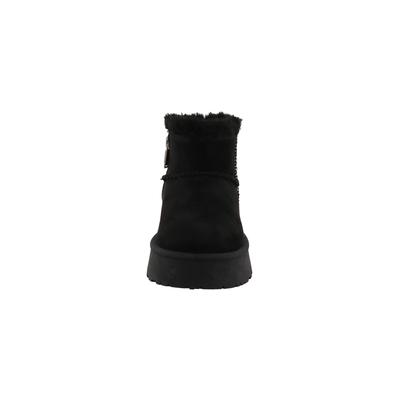 Winterstiefel TOM TAILOR "Tom Tailor Stiefel", Damen, Gr. 33, schwarz, Textil, Schuhe Winterstiefel