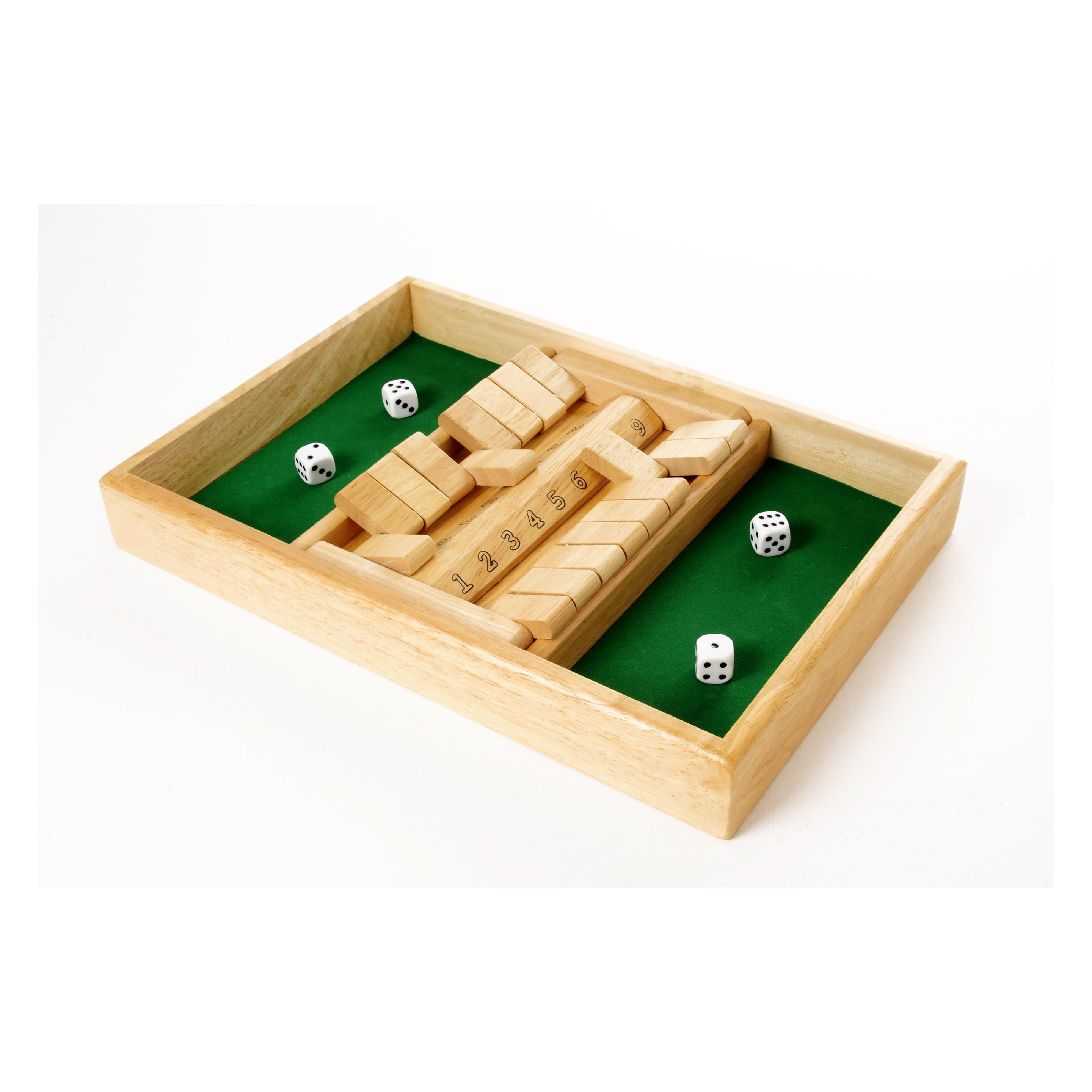 Longfield Shut the Box (dubbel) 34 x 24 x 4 cm (2 Spieler) (300410)