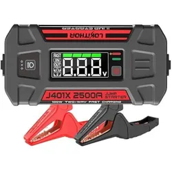 Lokithor, Starthilfe, Powerbank / Jump starter J401X - 2500A 12V 74Wh (2500 A, 20000 mAh)