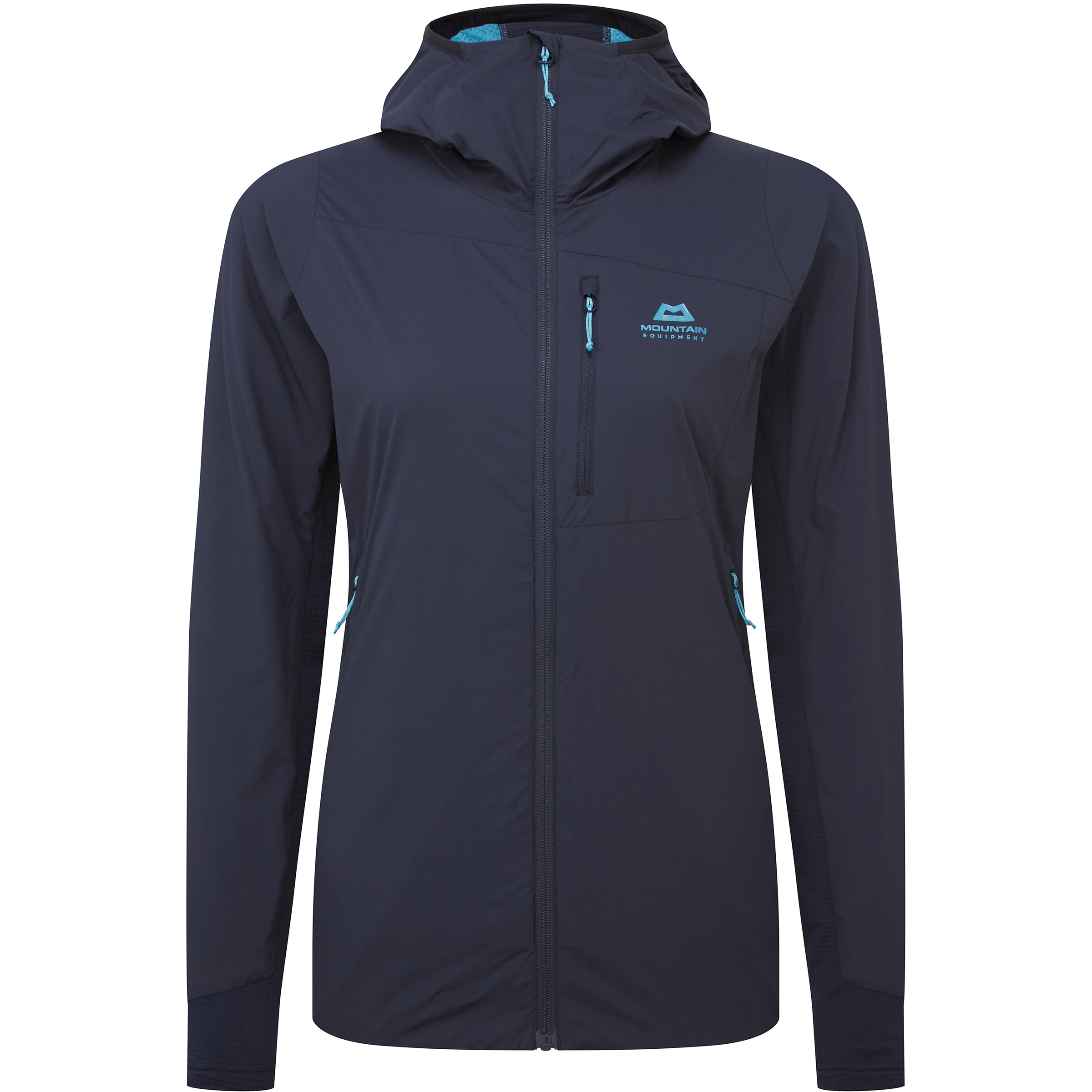 Mountain Equipment Switch Pro Damen Isolationsjacke blau Größe L Trekking Wasserabweisend Wasserabweisend