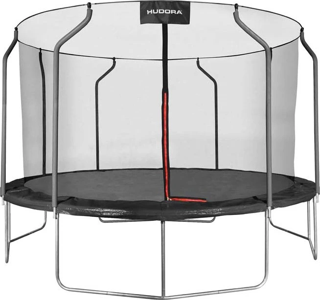 Hudora First Trampolin 400V schwarz rund 400 cm)
