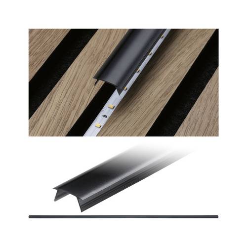 Paulmann 79579 LED Strip Aufbauprofil (L x B x H) 800 x 18 x 8mm 1St.