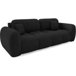 SOFA Livio 3 Sitzplätze Schwarz