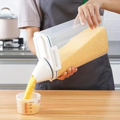 Uplift Picks Large Capacity Cereal Storage Container For Rice Grains And Pet Food 2 Pcs
