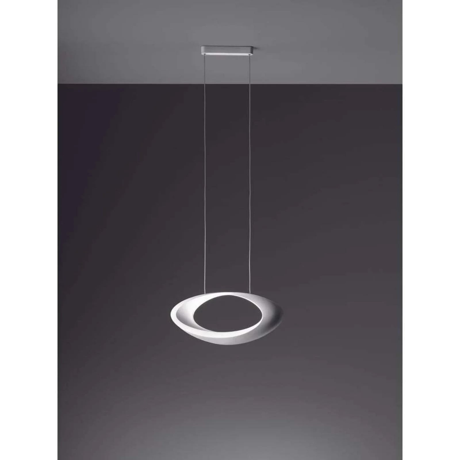 Artemide Cabildo S LED Hanglamp - Wit - Aluminium - Ringvormig - 3000K
