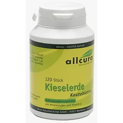 KIESELERDE KAUTABLETTEN 120 St