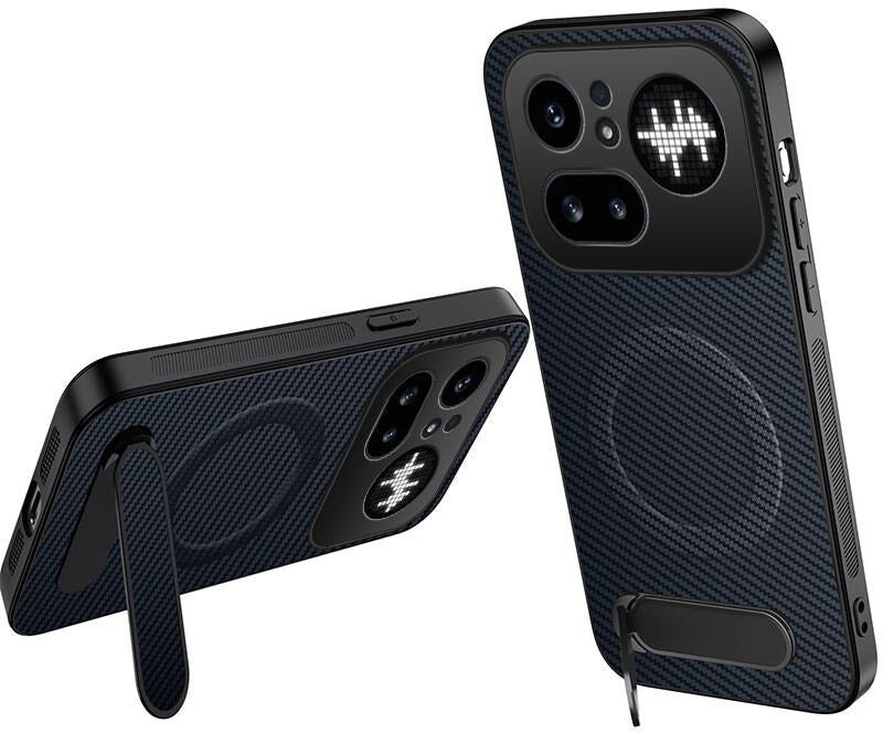 Nothing Phone (4a) Pro EIDERWOOD Hybrid Mobilcover m. Kickstand - Blå