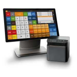 primasello X380 Registrierkasse, anthrazit, inkl. 3 Jahre TSE Lizenz und Programmierung