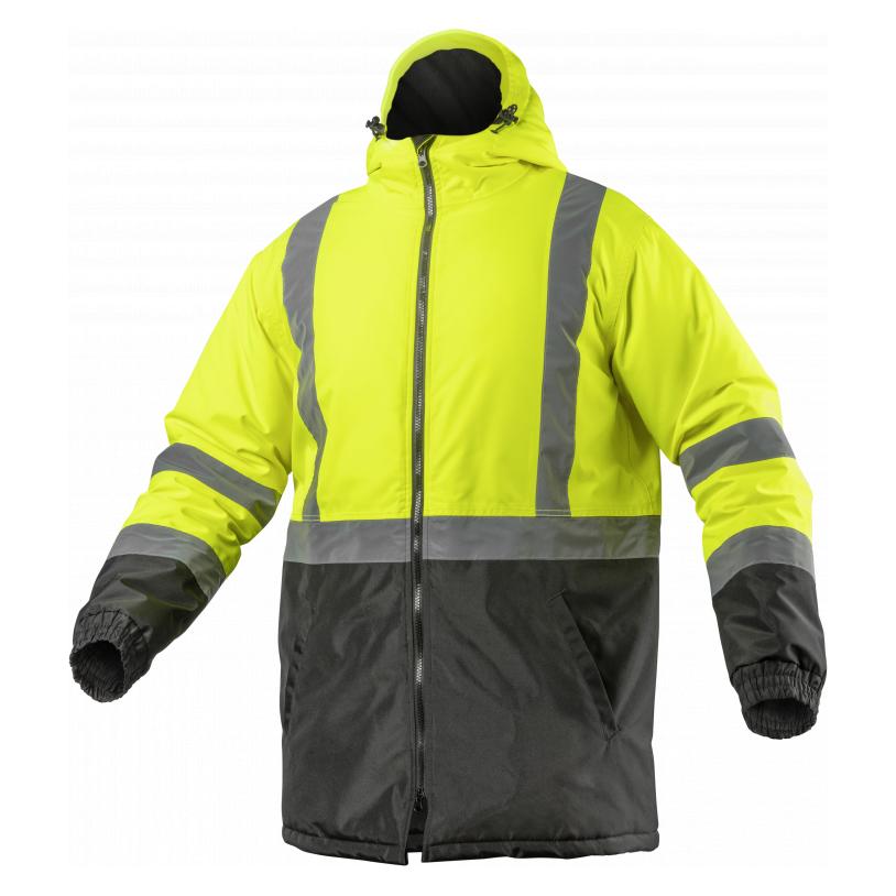 Högert Hogert Kurtka Ocieplana Odblaskowa Leda / żółta Rozmiar XL (XL) (HT5K330-XL)