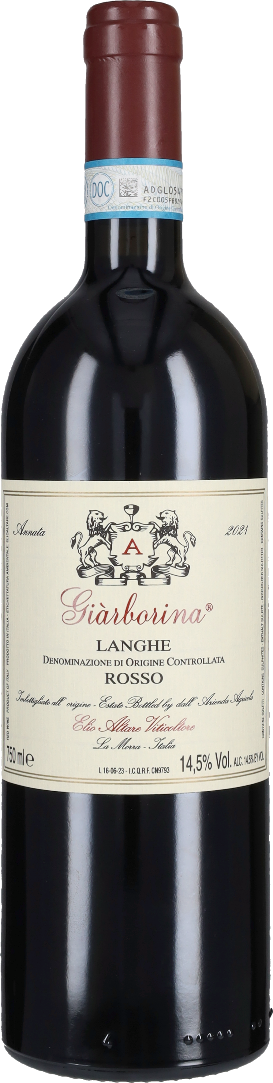 Altare Elio Langhe Rosso 'Giàrborina' Elio Altare 2021