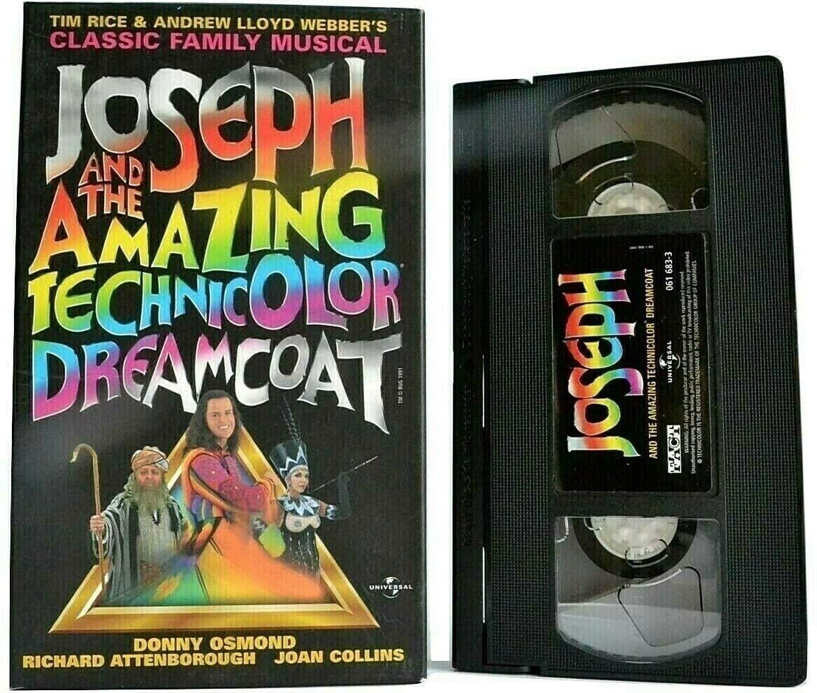 David Mallet - Joseph and the amazing technicolor dreamcoat [VHS] - Preis vom 11.10.2026 03:10:56 h