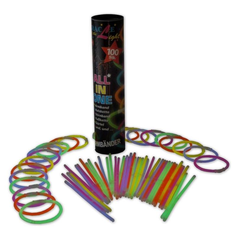Magni Leuchtarmbänder 100 St. inkl. Verbinder (100 Stk.) (43908983)