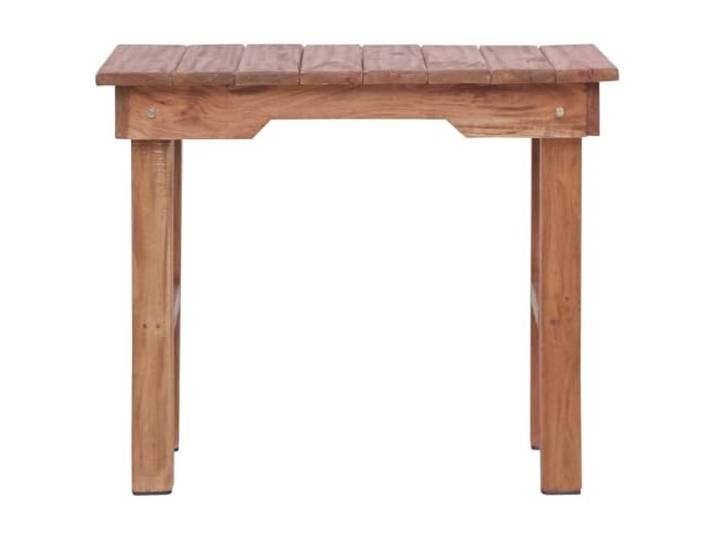 Couchtisch aus Massivholz Mahagoni 70x35x60 cm, Rustikaler Beistelltisch Nachttisch, Blumen, Telefontisch, Retro Design, Stroh, Handfinish
