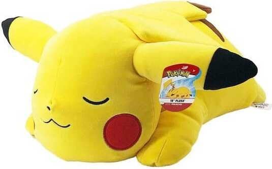Pokémon Slaapende Pikachu Pluche Knuffel 45 cm