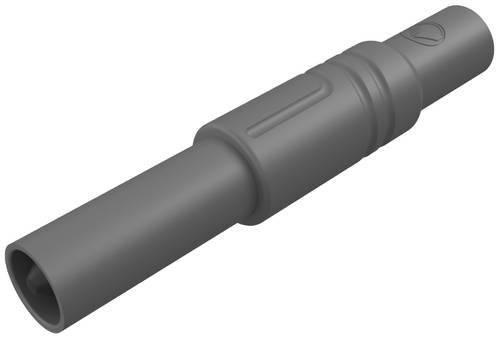 Hirschmann Test & Measurement LAS S G Sicherheits-Lamellenstecker Stecker, gerade Stift-Ø: 4mm Grau