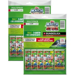 Topps Match Attax Karten 2x Multipack inkl. Sky-Ticket