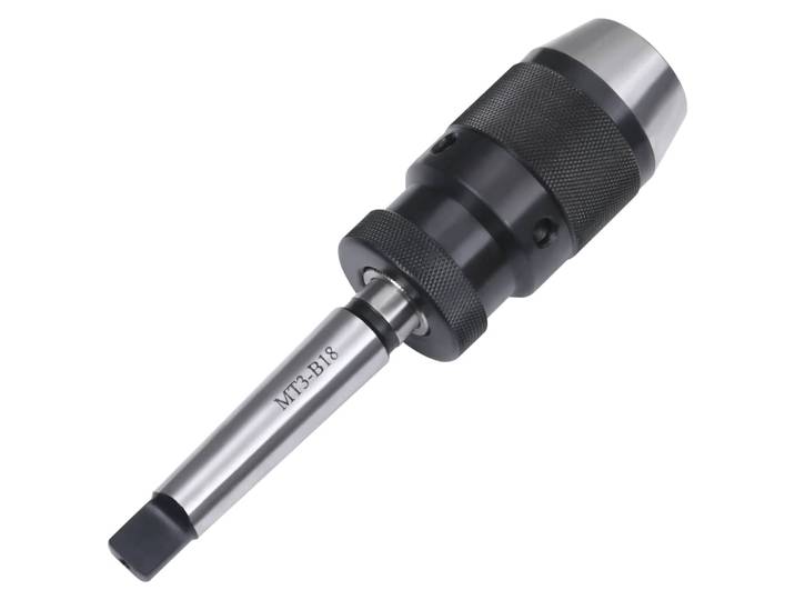vidaXL Schnellspannbohrfutter MT3-B18 mit 16 mm Spannbereich 1-16B16