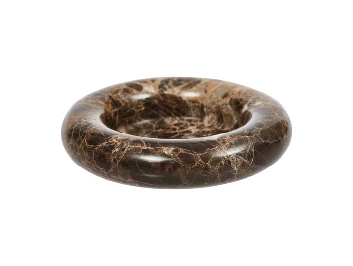 OYOY Bougeoir Savi marbre Ø13,8 cm Choko