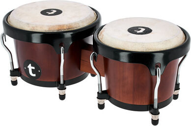 Thomann "Classic Bongo Set 6,5" & 7,5"" Coffee Braun matt