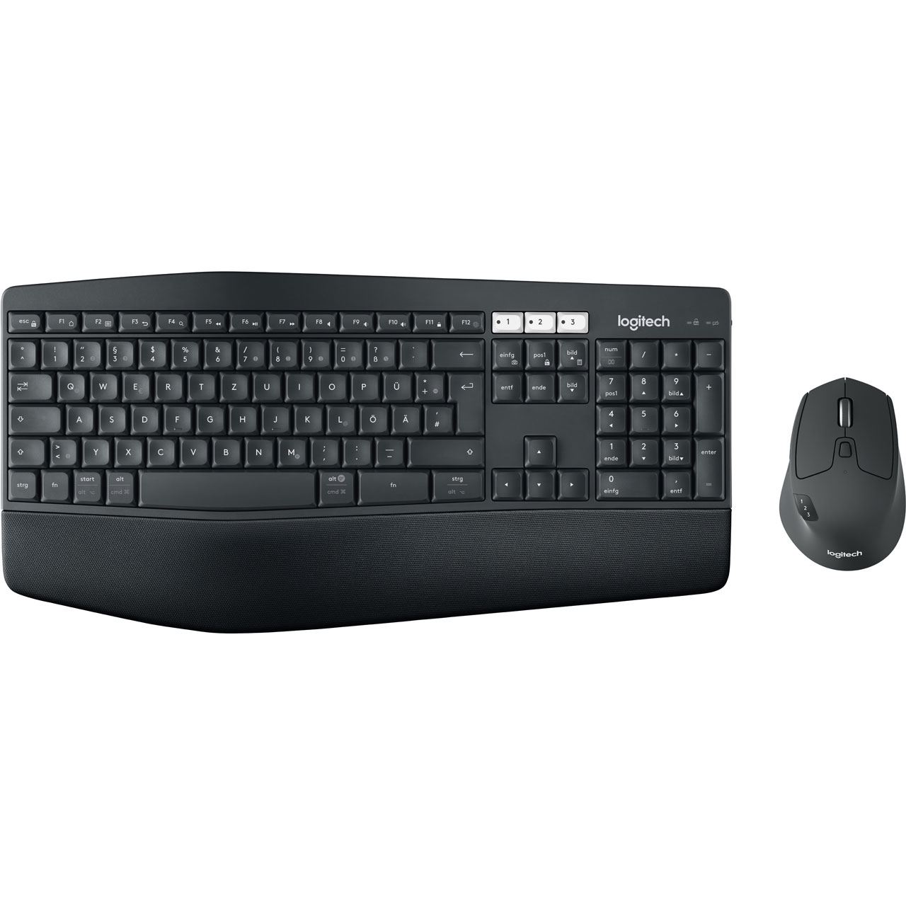 Logitech MK850 Performance Schweizer Deutsch USB und Bluetooth schwarz