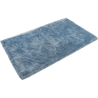 Homie Living "Porto Azzurro" Höhe 30 mm rutschhemmend beschichtet fußbodenheizungsgeeignet schnell trocknend Badteppich, uni, rechteckig & rund, waschbar, Badezimmerteppich