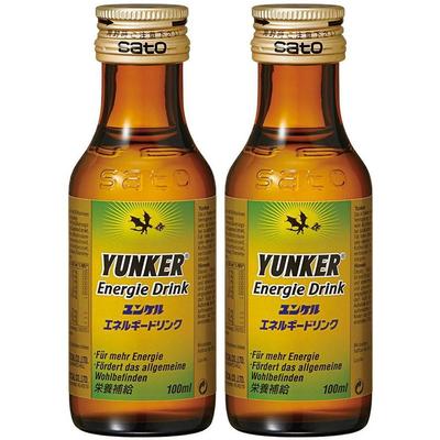 Yunker Energie Drink 2x 2x10x100 ml Flüssigkeit