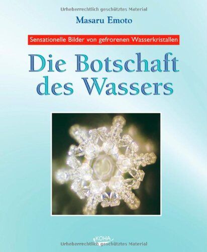 Masaru Emoto - Die Botschaft des Wassers. Sonderausgabe - Preis vom 11.10.2026 15:43:13 h