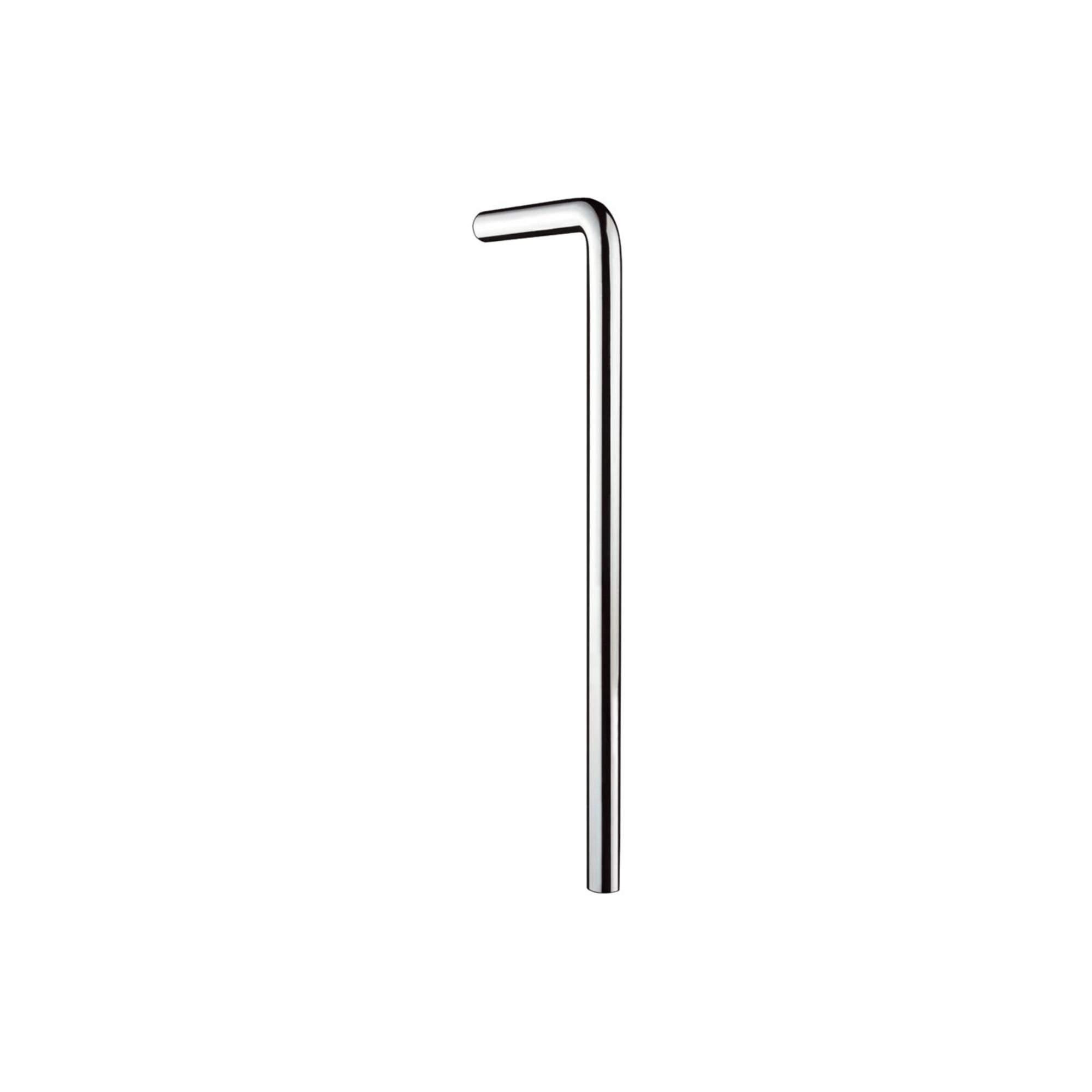 hansgrohe Winkelrohr 90Grad 220x680mm, ohne Board, Messing, chrom (53646000)