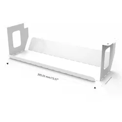 Kabelkanal Kabelhalter Schreibtisch Untertisch Weiß TRD-CT-W Cable Tray Triadyn