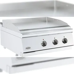 Chefgastro Base 700 Elektrogrillplatten BxTxH 800x700x300mm