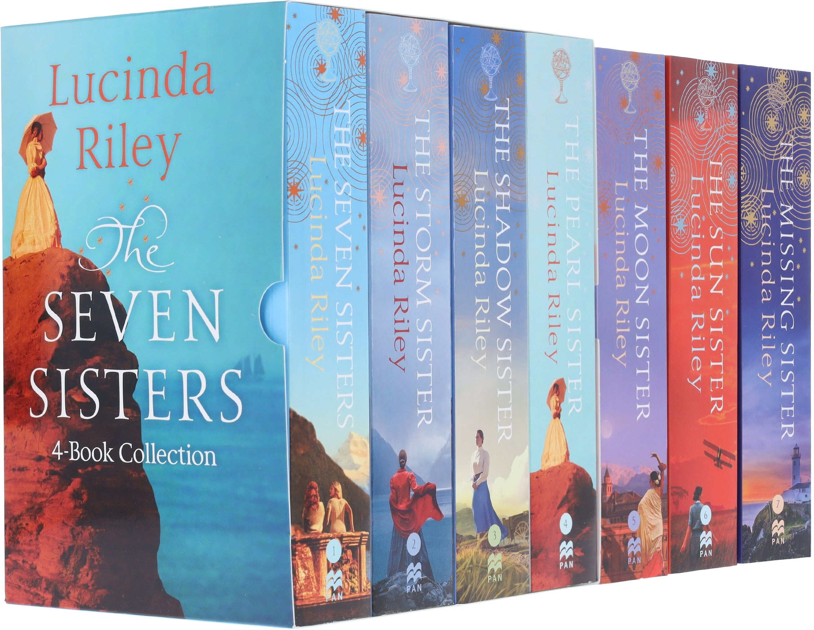 The Seven Sisters By Lucinda Riley 7 Books Collection Set - Fiction - Paperback Pan Macmillan