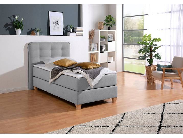 Home affaire Boxspringbett, inklusive Komfortschaum-Topper