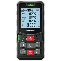 Qoltec, Laserentfernungsmesser, Digitaler Laser-Entfernungsmesser (120 m, Laserentfernungsmesser)