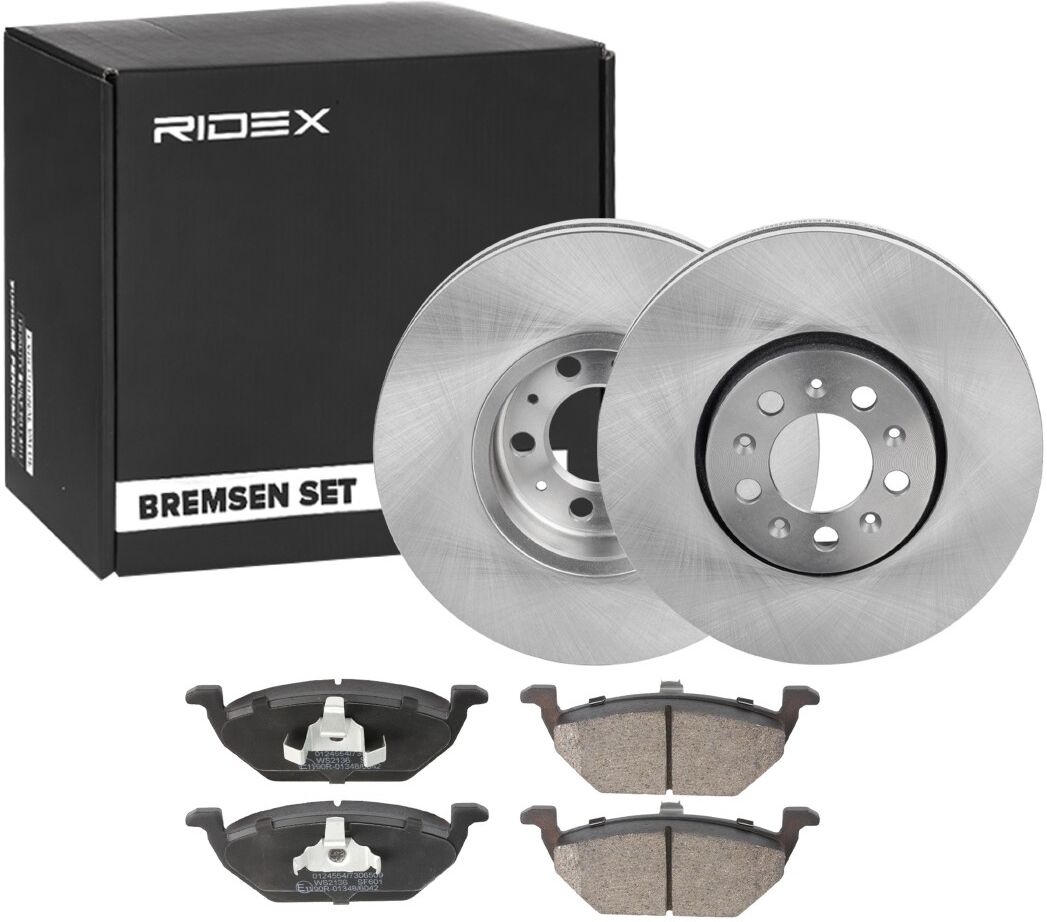 RIDEX 3405B0824 Brake discs and pads set