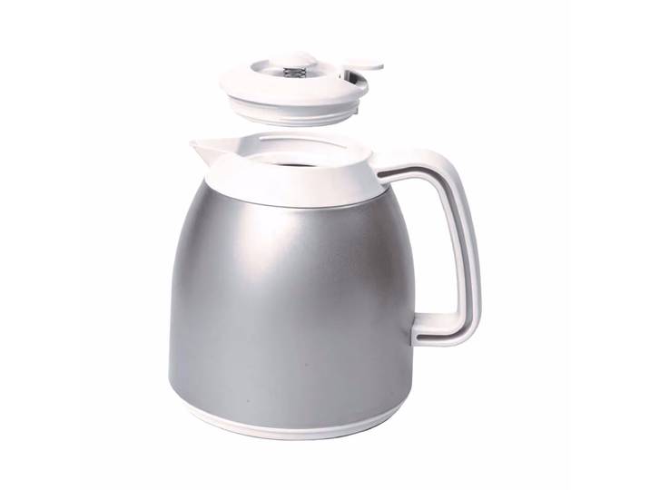 Primotecq KM 2021 Thermoskrug – Diverses Kaffeemaschinen & Teemaschinen Zubehör – weiss / silber