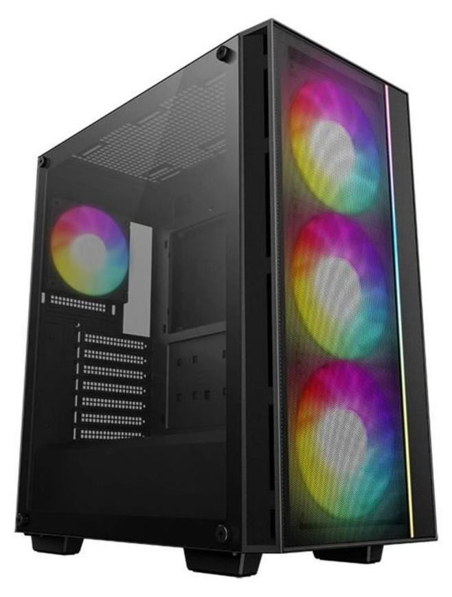 DeepCool MATREXX 55 MESH V4 Midi Tower Computerbehuizing Zwart