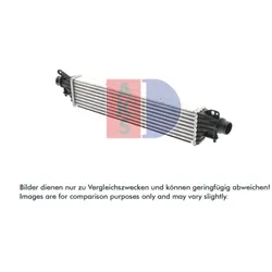 Ladeluftkühler AKS DASIS 157047N für Opel Corsa E