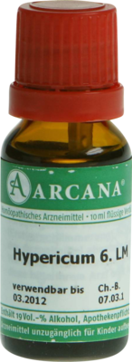 ARCANA Dr. Sewerin GmbH & Co.KG HYPERICUM LM 6 Dilution 10 ml 02602246