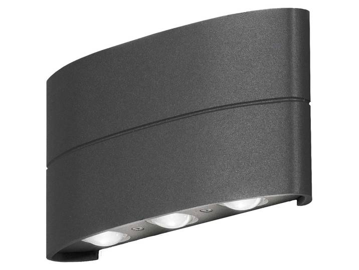 Applique murale Chieri 3X2\, LED haute puissance avec double sortie de lumière