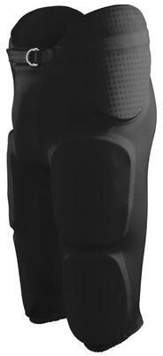 Augusta Sportswear AG9600 Gridiron Integrated Football Pant in Black size Small   Polyester 9600