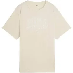 PUMA Damen Shirt CLASS Relaxed Tee, Größe L in Pink Pink