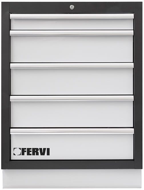 Fervi A007/05 Cassettiera a 5 cassetti