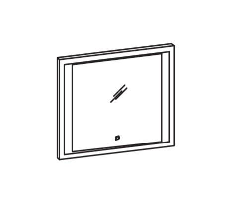 Artiqua LED-Spiegel, 073-SFU-1-80 073-SFU-1-80