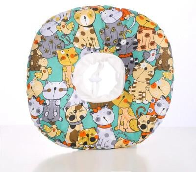 Inspire Select Soft Adjustable Recovery Collar For Cats & Dogs PP Cotton Protective E Collar For Post Surgery Healing p l 7.514.2 In